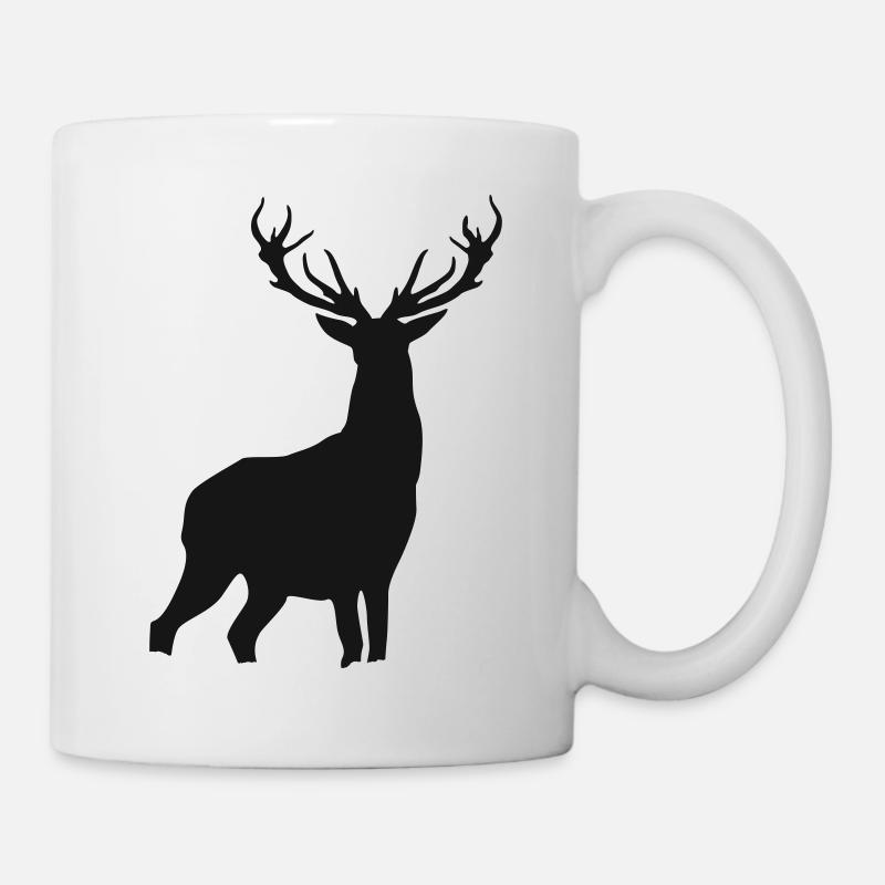 Deer - Tasse - Weiß