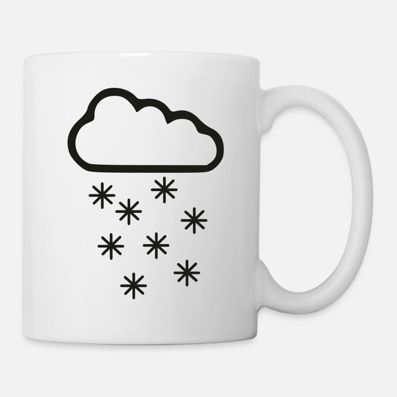 Schnee - Tasse - Weiß