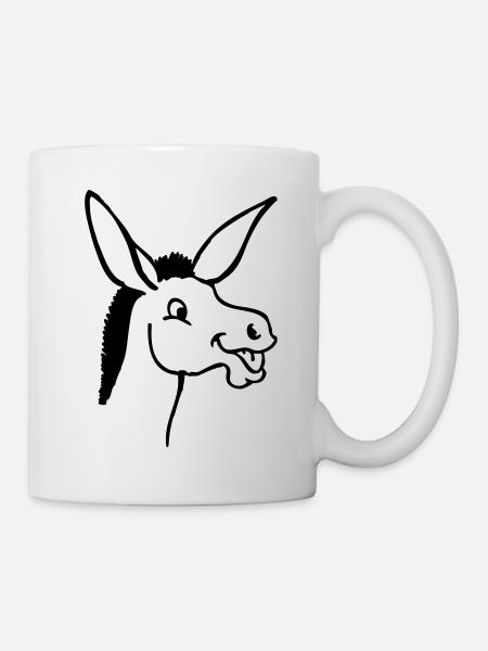 Donkey - Mug - white