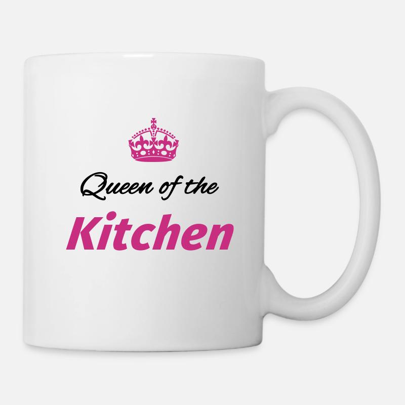 Queen of the Kitchen - Mug blanc - blanc