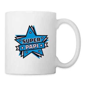 super papi - Mug blanc - blanc - Droite