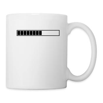 barre de chargement à personnaliser - Mug blanc - blanc - Droite