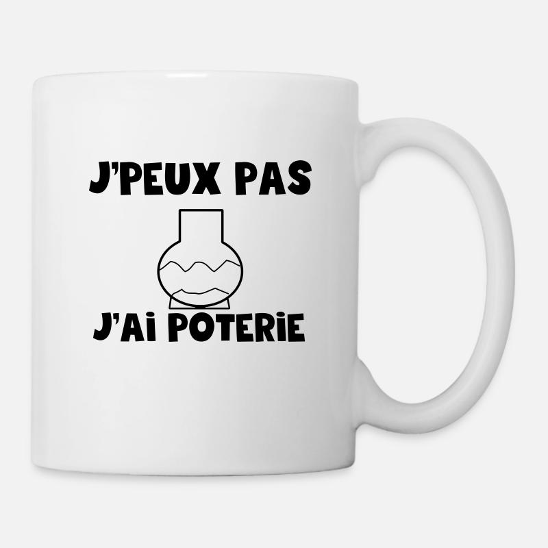 J'PEUX JAI POTERIE - Mug blanc - blanc
