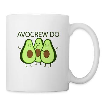 Avocado Team - Tasse - Weiß - Rechts