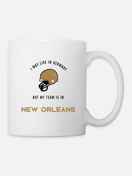 New Orleans - Tasse - Weiß