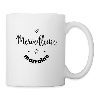 Merveilleuse marraine - Mug blanc - blanc - Droite