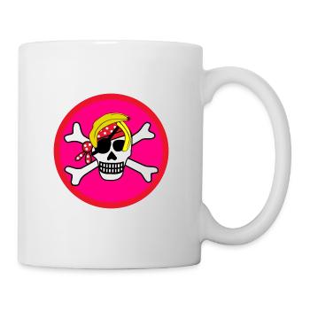 Pirat - Mug blanc - blanc - Droite
