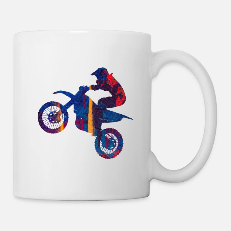 Moto - Mug blanc - blanc