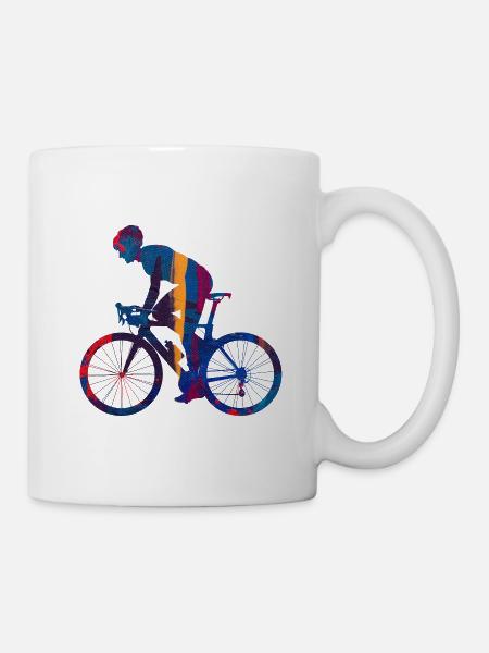 vélo - Mug blanc - blanc