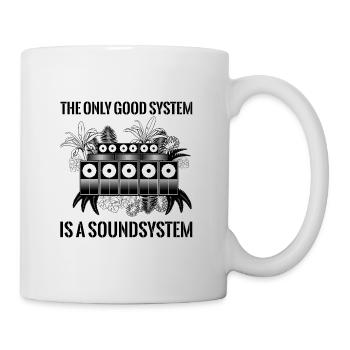 Système de son - Mug blanc - blanc - Droite
