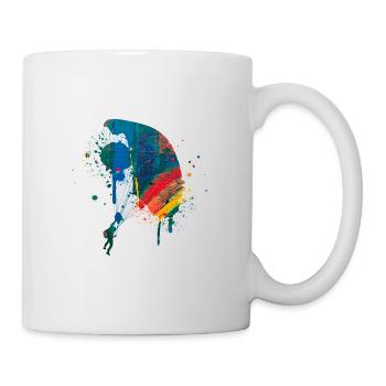 parachute - Mug blanc - blanc - Droite