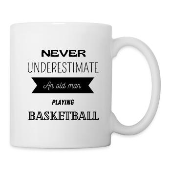 Gift basketball basketball funny sport passion - Mug - white - Right
