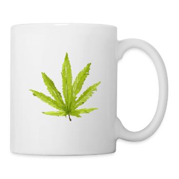 Hemp Leaf - Mug - white - Right