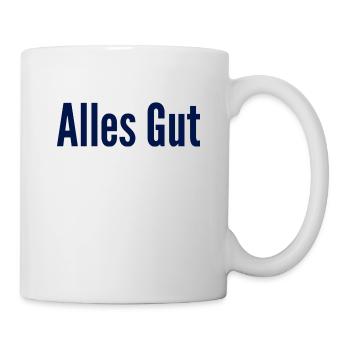 alles gut - Tasse - Weiß - Rechts