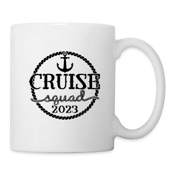 Cruise Squad 2023 Croisière Famille Amis Vacances - Mug blanc - blanc - Droite