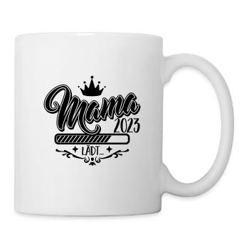 Mama 2023 lädt - Schwangerschaft Ankündigung Baby - Tasse - Weiß - Rechts