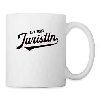 Juristin 2023 Jurastudium Jurastudentin Abschluss - Tasse - Weiß - Rechts