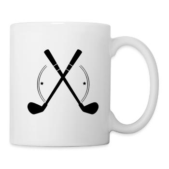 Golf Club - Tasse - Weiß - Rechts
