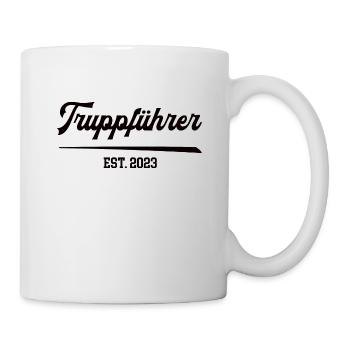 Truppführer 2023 Feuerwehrmann FFW Feuerwehr Mann - Tasse - Weiß - Rechts