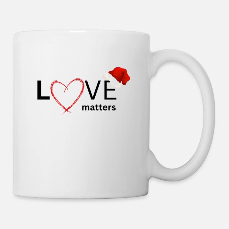 Love matters - Tasse - Weiß