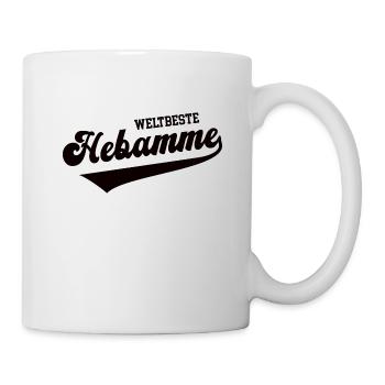 Weltbeste Hebamme Beleghebamme Doula Hebammen - Tasse - Weiß - Rechts