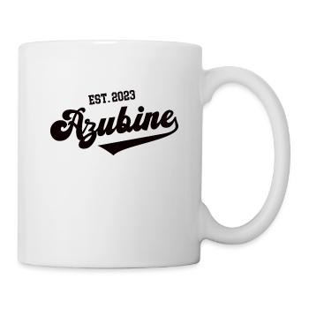 Azubine 2023 Lehrling Start Ausbildung Azubi - Tasse - Weiß - Rechts