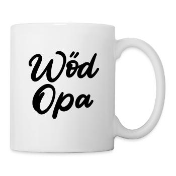 Wöd Opa Österreich Oma tolle Oma beste Oma - Tasse - Weiß - Rechts