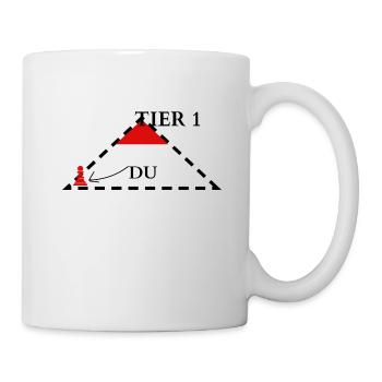 TIER 1 - Tasse - Weiß - Rechts