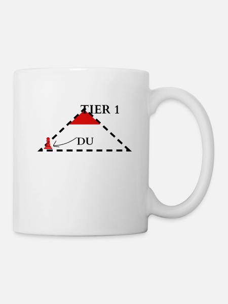TIER 1 - Tasse - Weiß