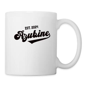 Azubine 2024 Lehrling Start Ausbildung Azubi Lehre - Tasse - Weiß - Rechts
