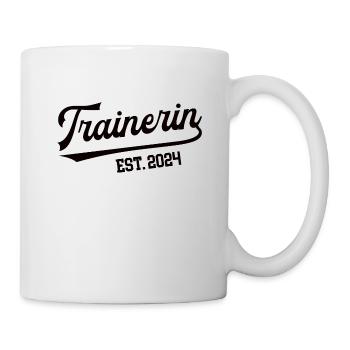 Trainerin in 2024 Trainerlizenz Personaltrainerin - Tasse - Weiß - Rechts