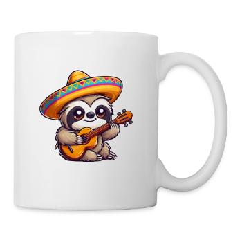 Cinco de Mayo Sloth Mariachi - Mug - white - Right