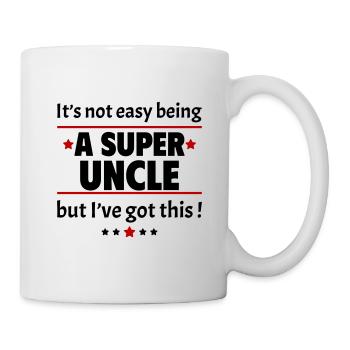 It's not easy to be a super uncle - Mug - white - Right