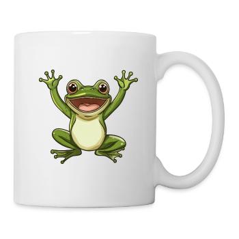 Funny frog - Mug - white - Right