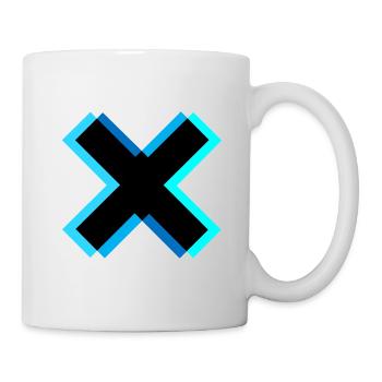 Urban: Nach oben - Tasse - Weiß - Rechts