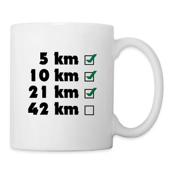Runner checklist - Mug - white - Right
