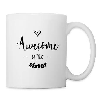 Awesome Little Sister - Mug - white - Right