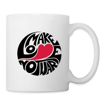 Make Love Not War - Mug - white - Right
