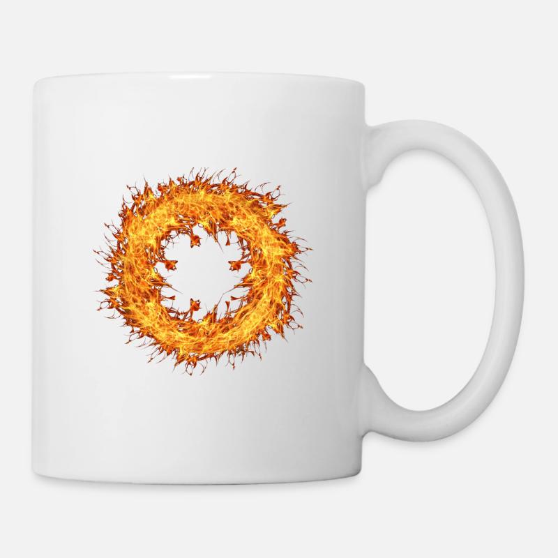 Cerchio di fuoco - Tasse - Weiß