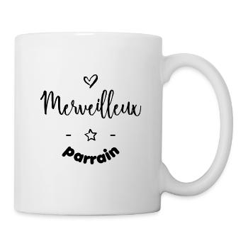 Merveilleux parrain - Mug blanc - blanc - Droite