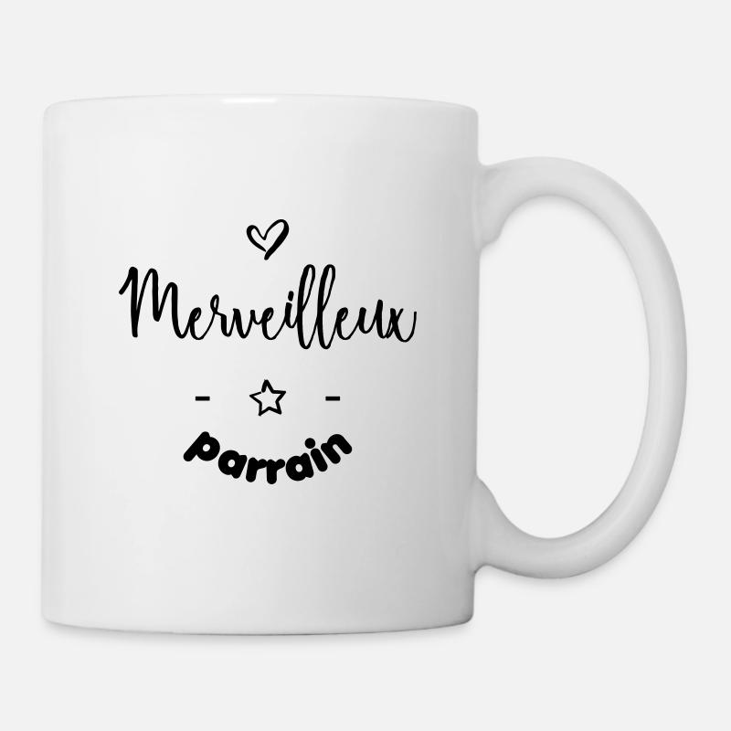 Merveilleux parrain - Mug blanc - blanc
