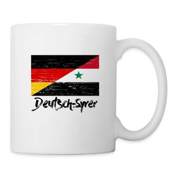 Deutsch Syrer - Tasse - Weiß - Rechts