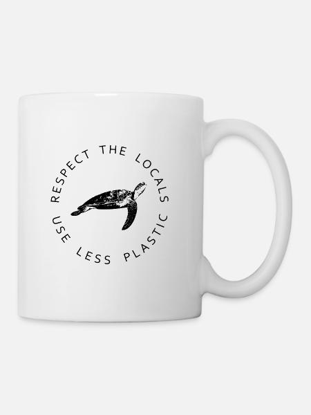 Respect the locals - Mug - white