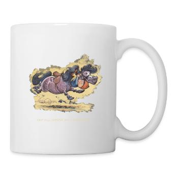 Thelwell - Rider ist falling down - Mug - white - Right
