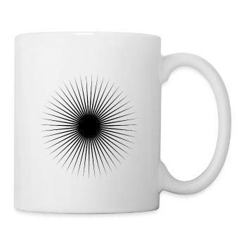 soleil - Mug blanc - blanc - Droite