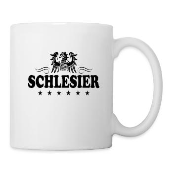 Oberschlesien Schlesier - Tasse - Weiß - Rechts