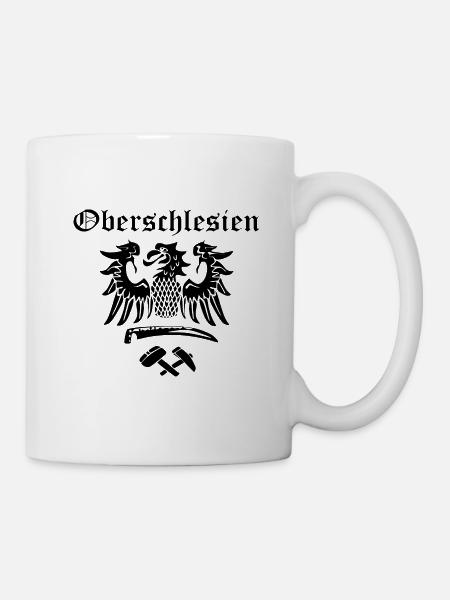 Oberschlesien Design: Adler - Tasse - Weiß