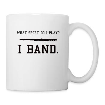 FLUTE PLAYER: I Band - Tasse - Weiß - Rechts