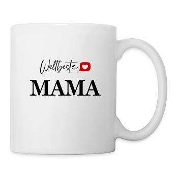 WELTBESTE MAMA - Tasse - Weiß - Rechts
