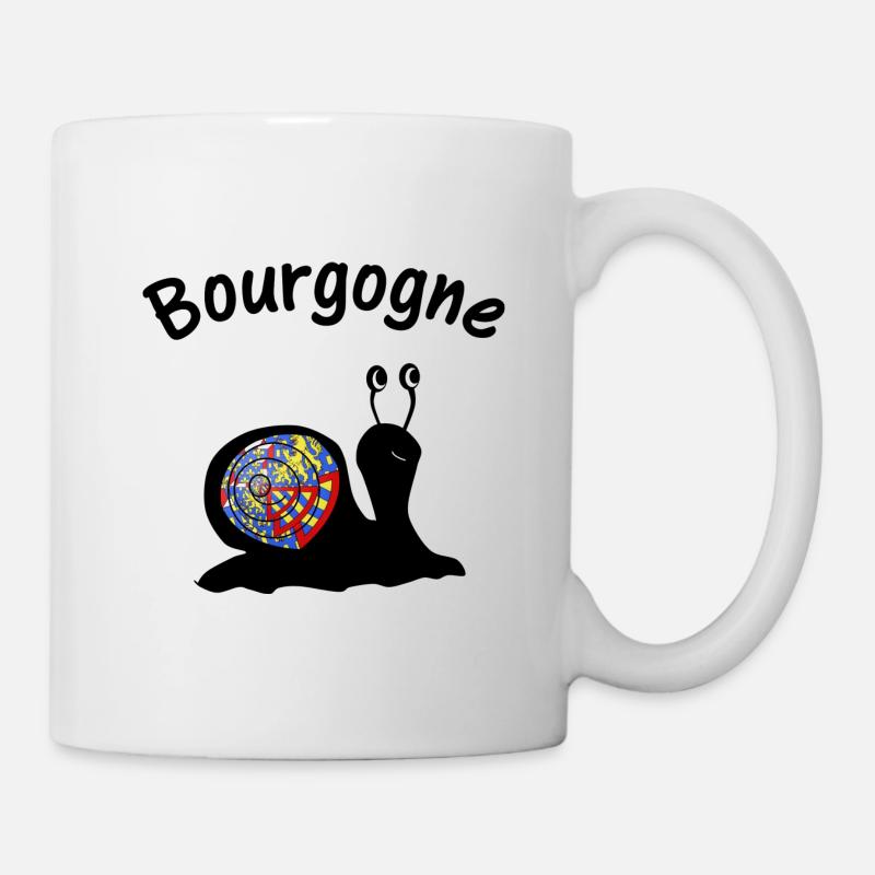 Bourgogne - Mug blanc - blanc